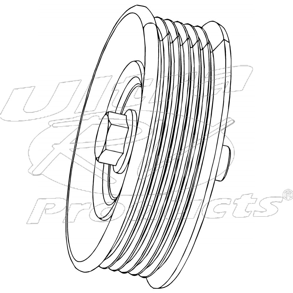 12580772 - Pulley Asm - Belt Idler (L31 - 5.7L)